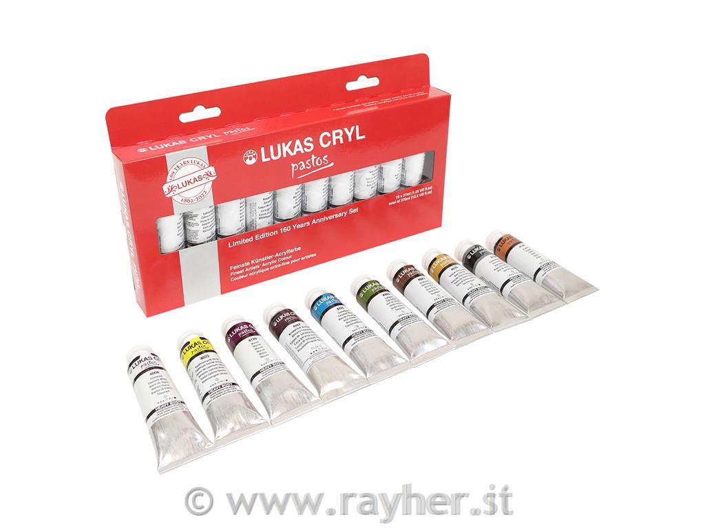 LUKAS CRYL PASTOS SET 10X37ML