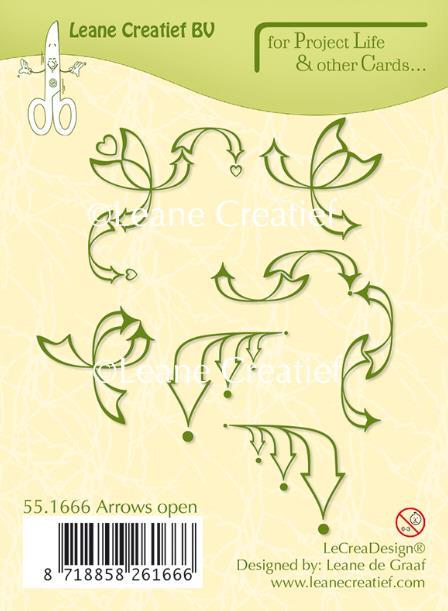 ŠTAMPILJKA LEA'BILITIES PUŠČICE OPEN