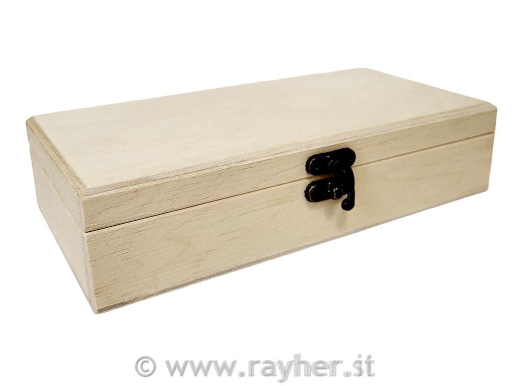 COFANETTO IN LEGNO 19,5X19,5CM