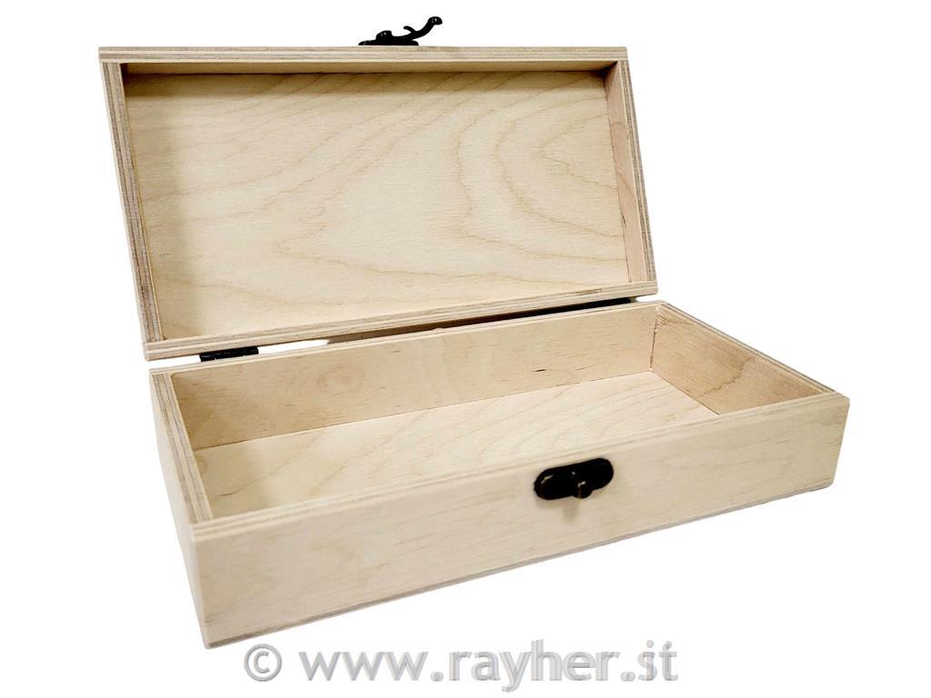COFANETTO IN LEGNO 19,5X19,5CM