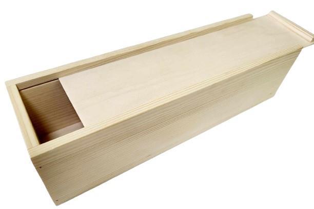 SCATOLA PER BOTTIGLIA IN LEGNO 38x11 cm