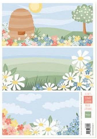 Immagini decoupage: Giardino floreale