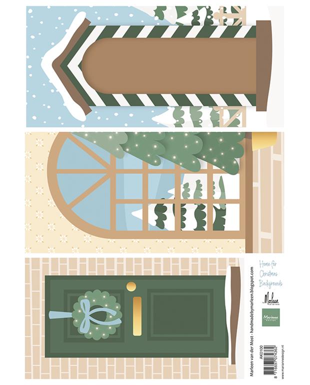 List s sličicami: Božič