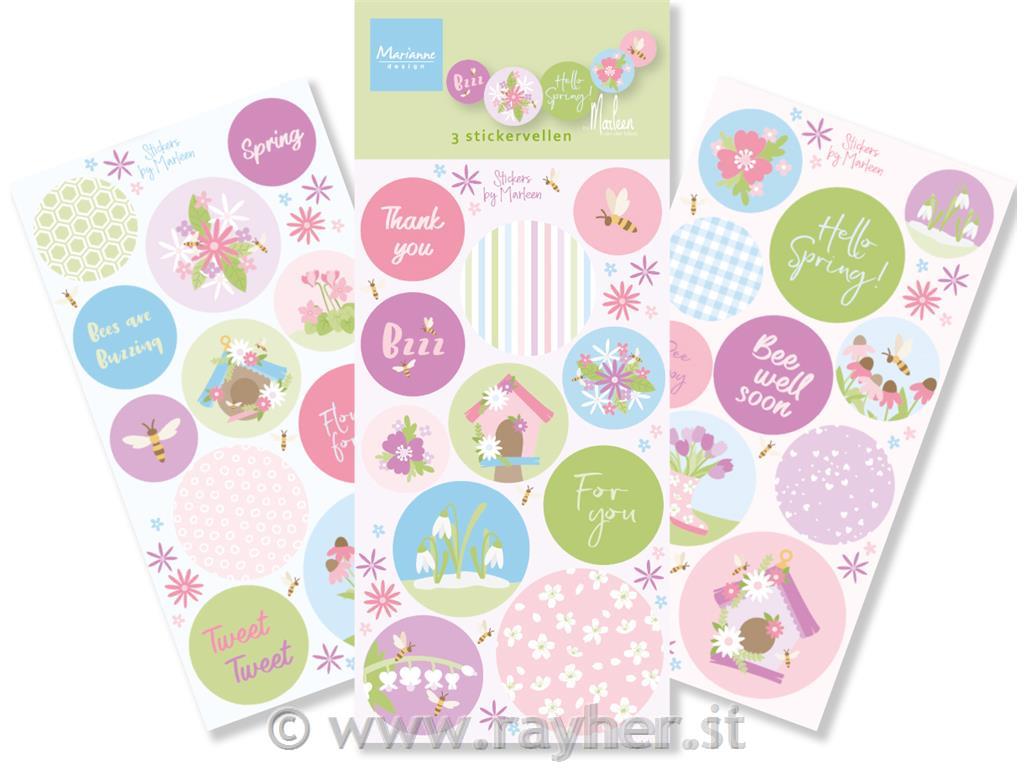 Adesivi Hello Spring