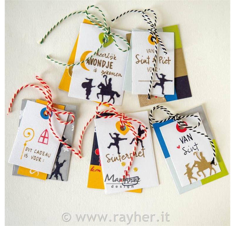 Dekoracija, Vrvica črno/bela