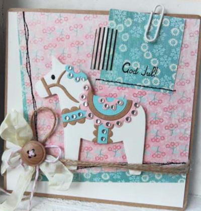 PRAZNIČNI KONJIČEK, REZALNE ŠABLONE