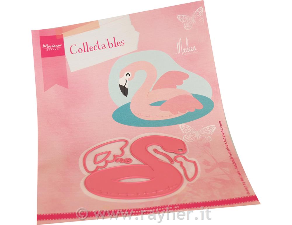 Fustella MD Collectable: Anello di nuotoFlamingo