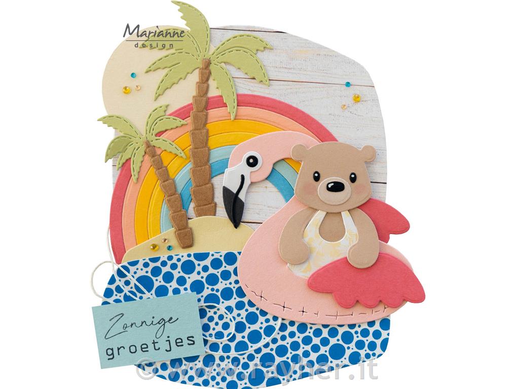 Fustella MD Collectable: Anello di nuotoFlamingo