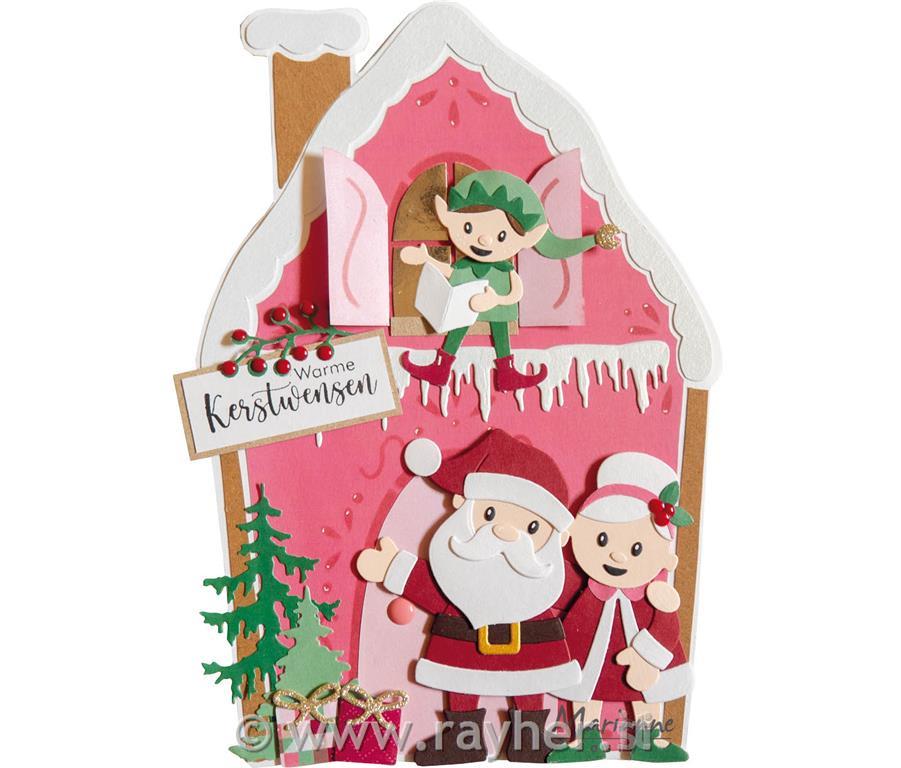 Collectable die: Santa & Mrs. Claus