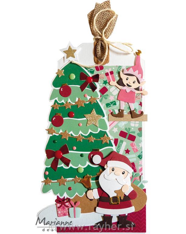 Collectable die: Santa & Mrs. Claus