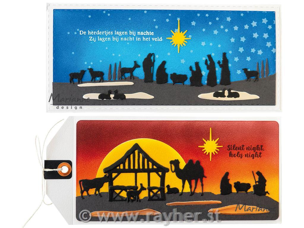 Šablona MD Collectable: Jaslice