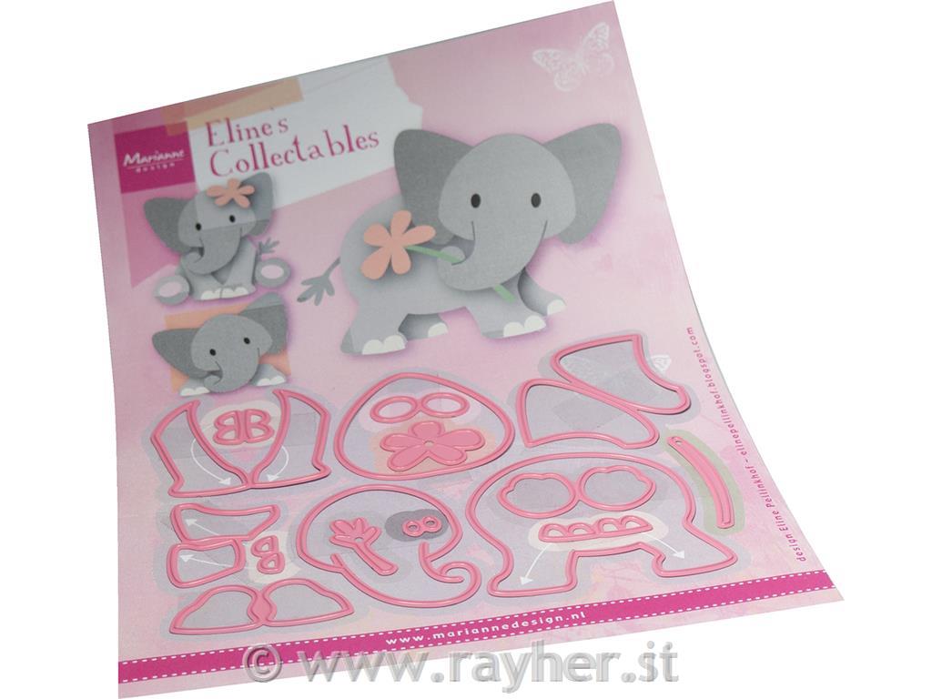 Collectable die: Baby elephant