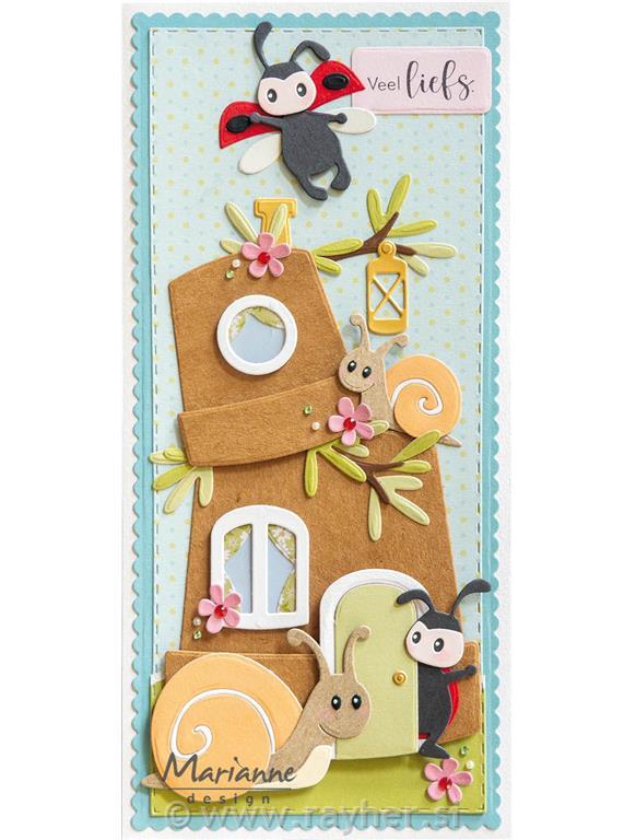 Collectable die: Flowerpots