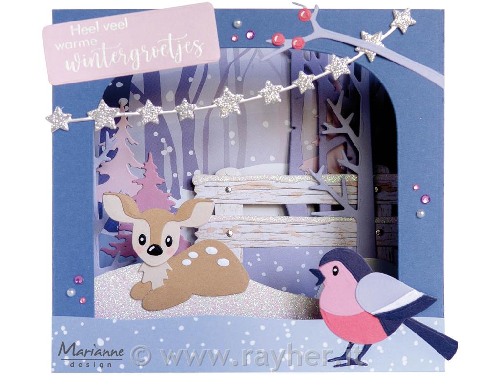 Fustella MD Collectable: Uccellida giardino