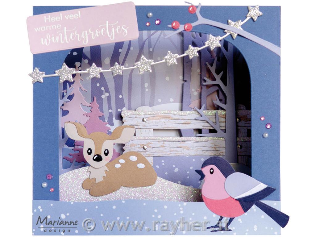 Šablona MD Collectable: Jelenja družina