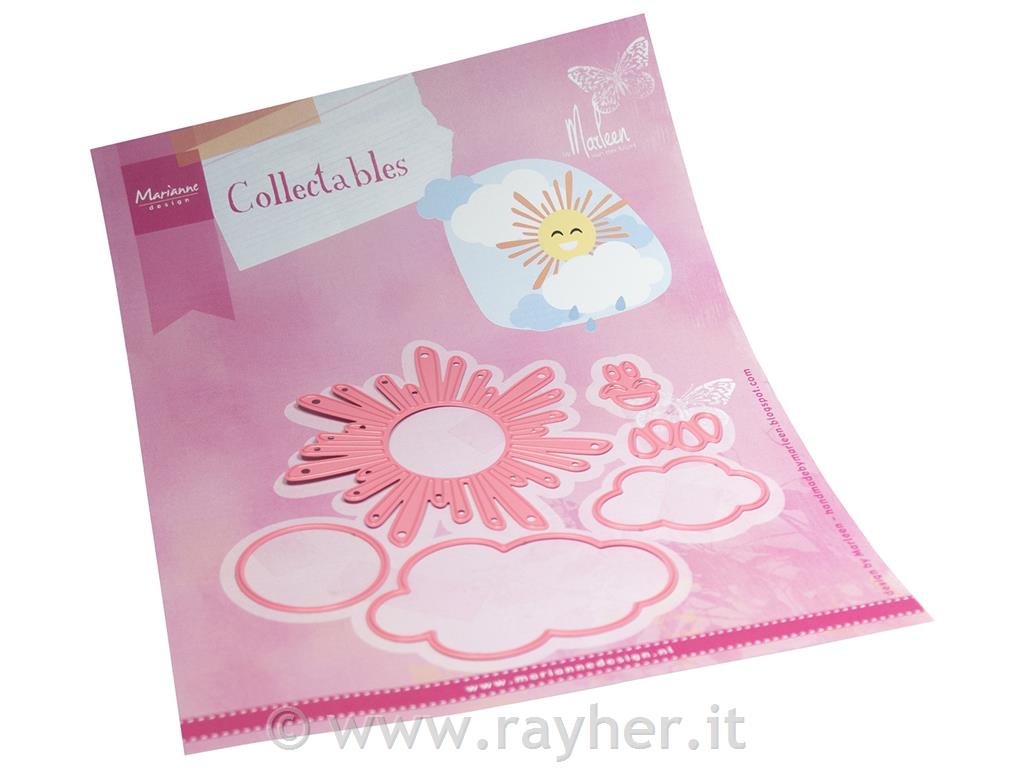 Fustella MD Collectable: Sole e nuvole