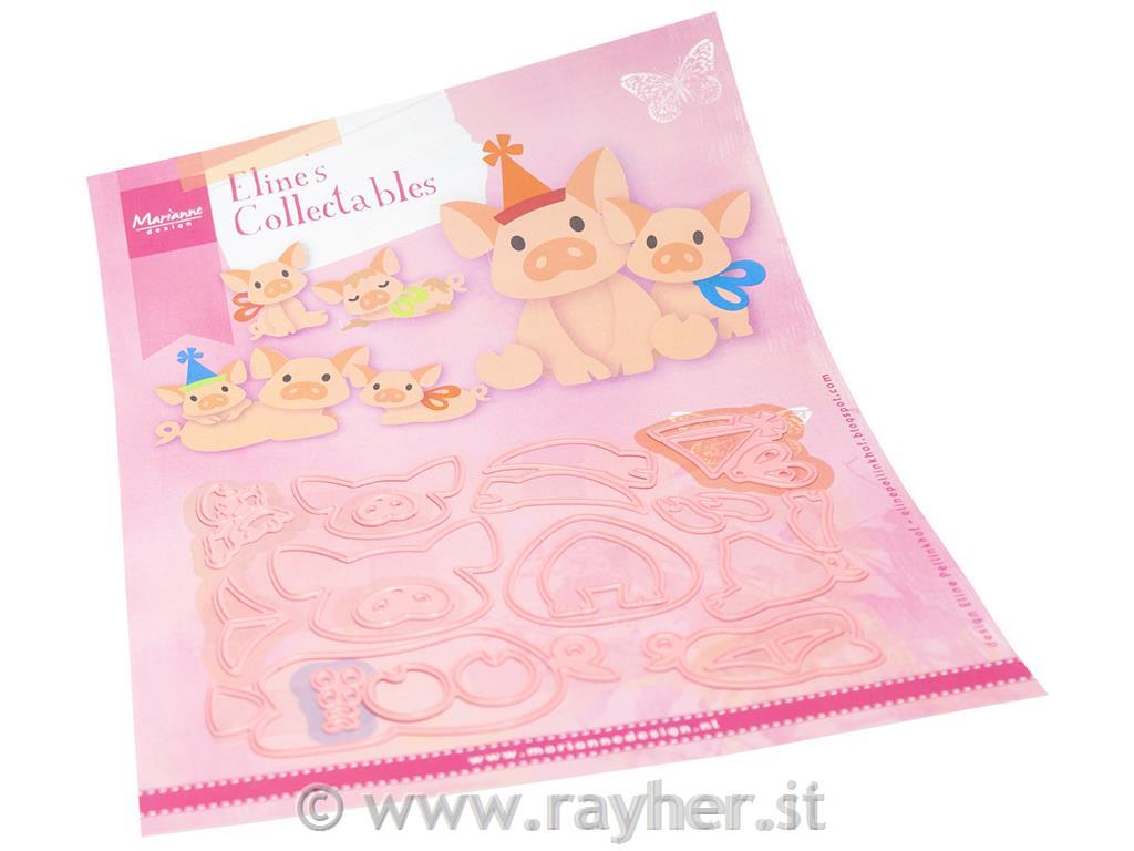 Šablona MD Collectable: Prašičja družina