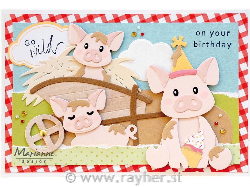 Šablona MD Collectable: Prašičja družina