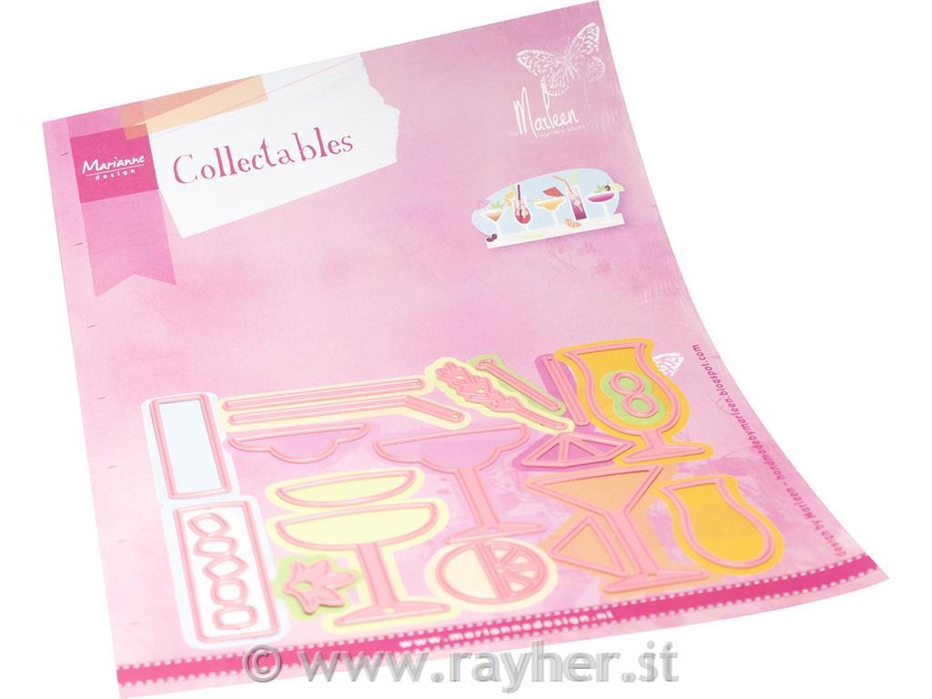 Collectable die: Cocktails