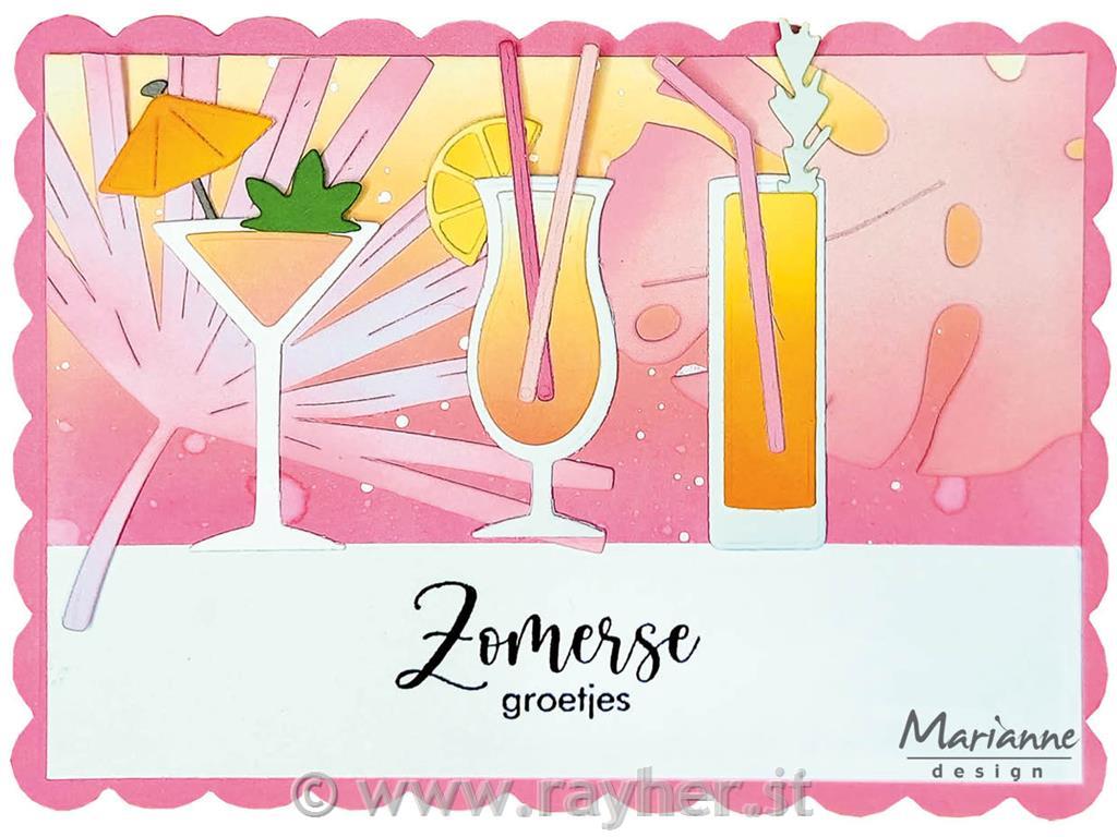 Collectable die: Cocktails