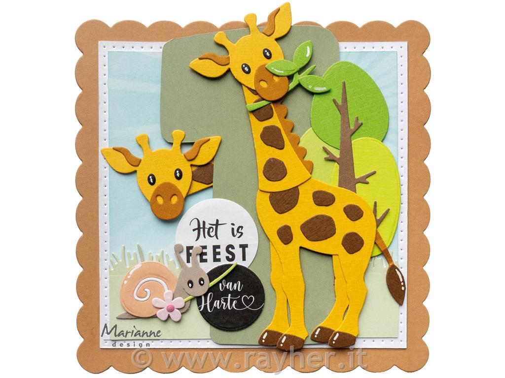 Fustella MD Collectable: Giraffa