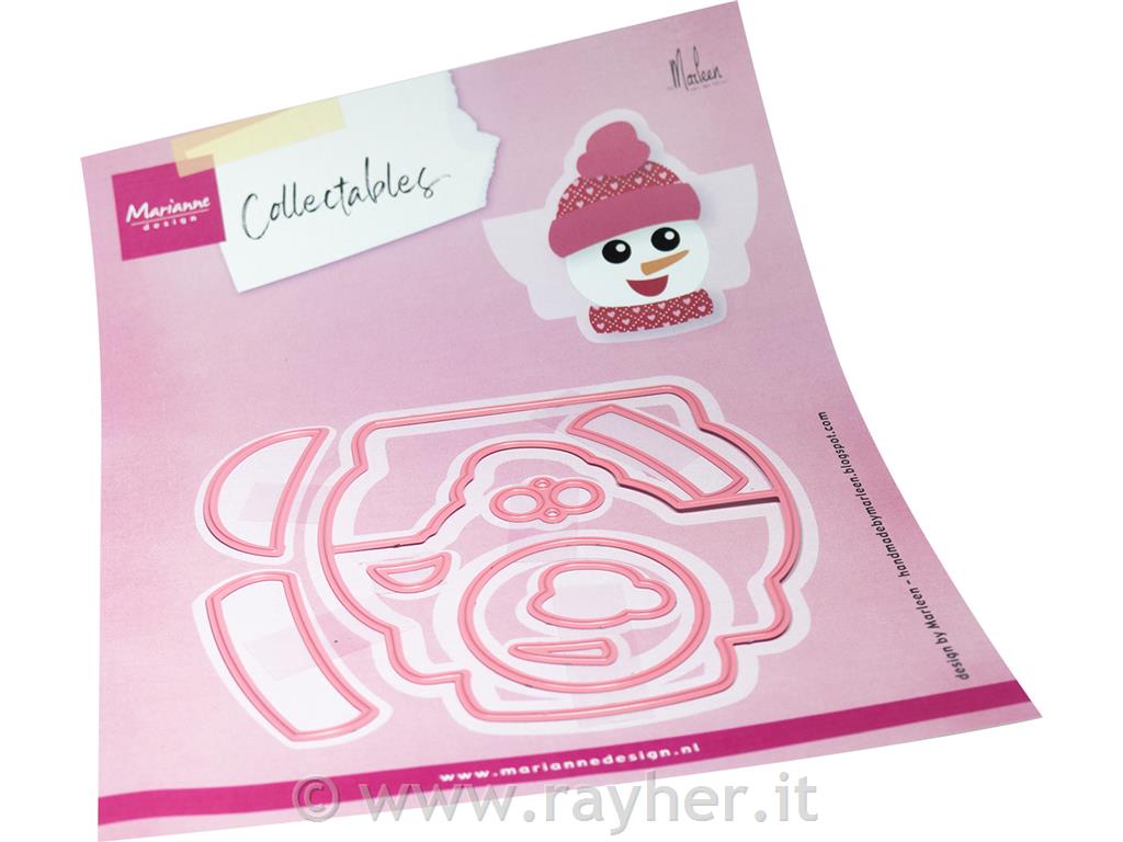 Šablona MD Collectable: Sneženi mož