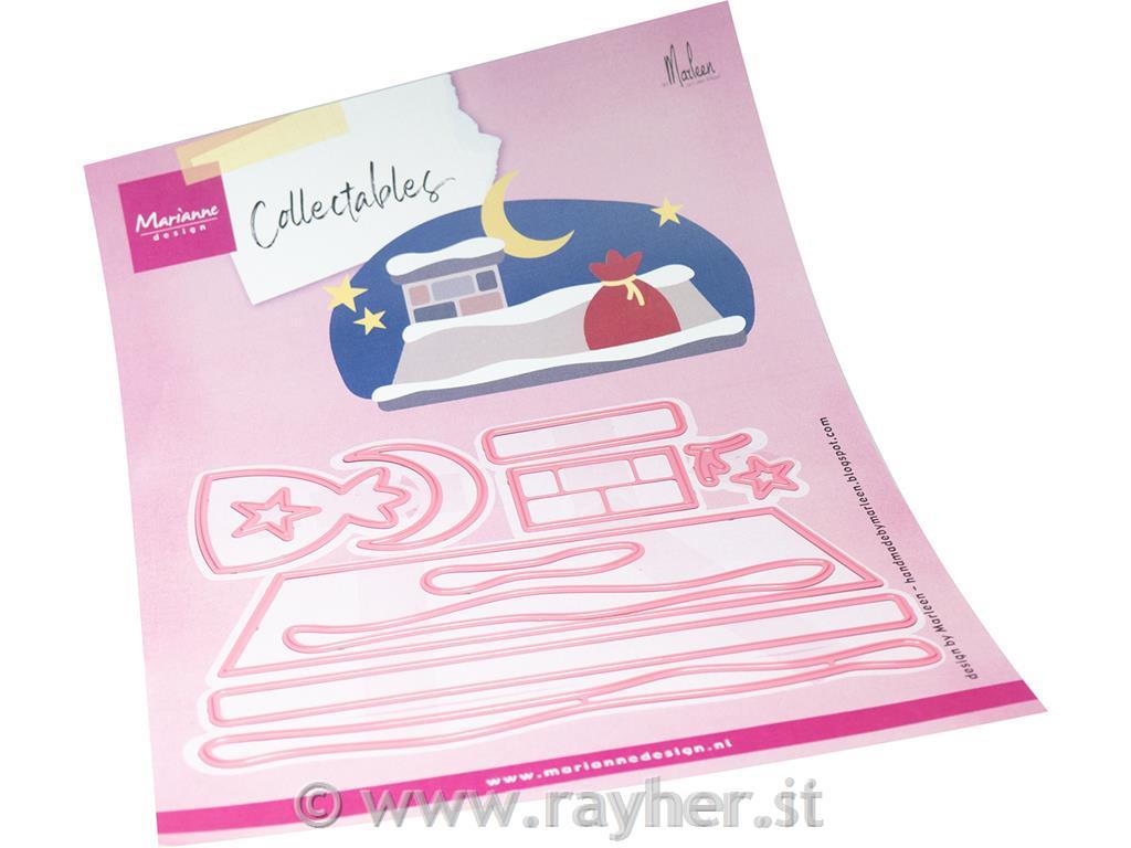 Šablona MD Collectable: Zasnežena streha