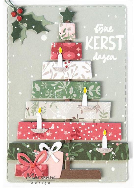 Fustella MD Collectable: Albero di Natale in legno