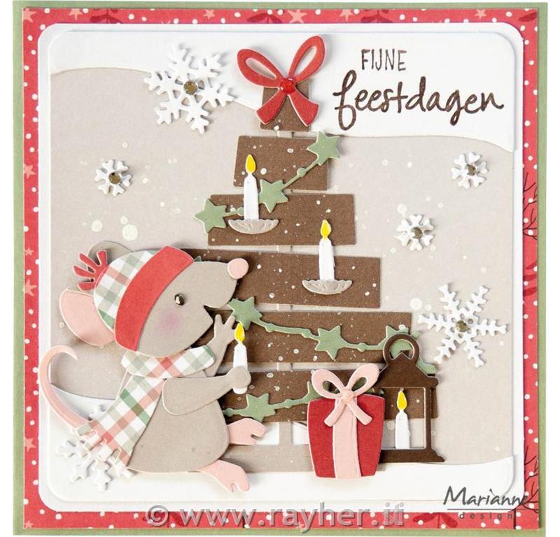 Fustella MD Collectable: Albero di Natale in legno