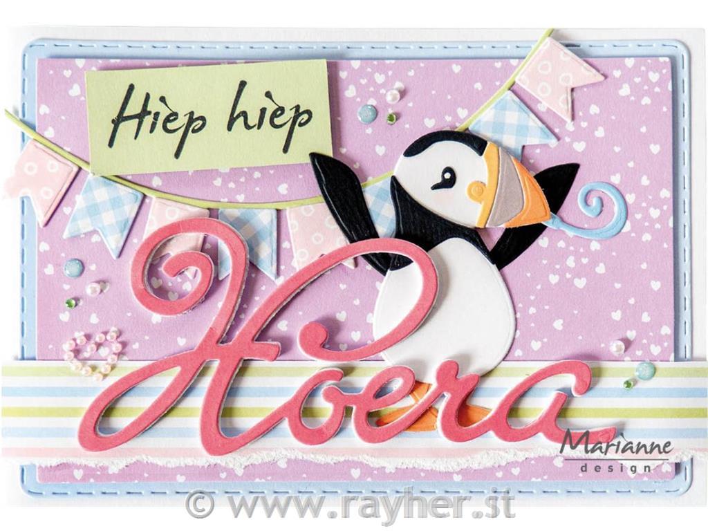 Fustella MD Collectables: Eline's PartyPuffin