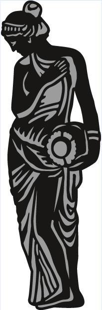 ŠABLONA MD CRAFTABLE,VRTNI KIP ANTIČNI