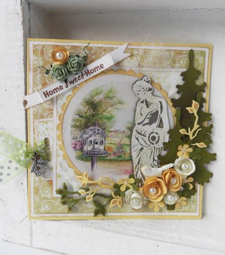 ŠABLONA MD CRAFTABLE,VRTNI KIP ANTIČNI