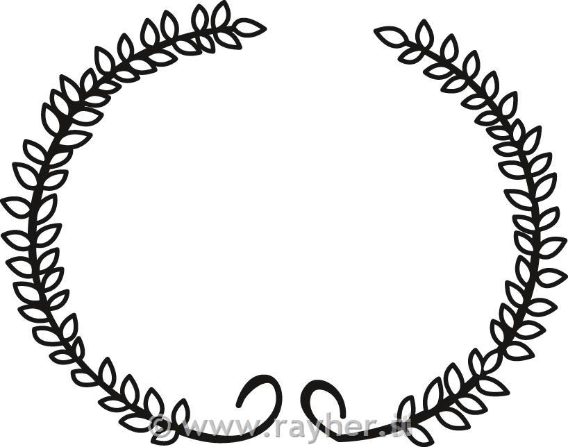 FUSTELLA MD CRAFTABLES, CORONA DI ALLOROCON CUORE