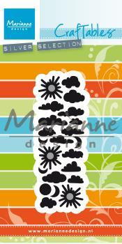 FUSTELLA MD CRAFTABLES, nuvole e sole