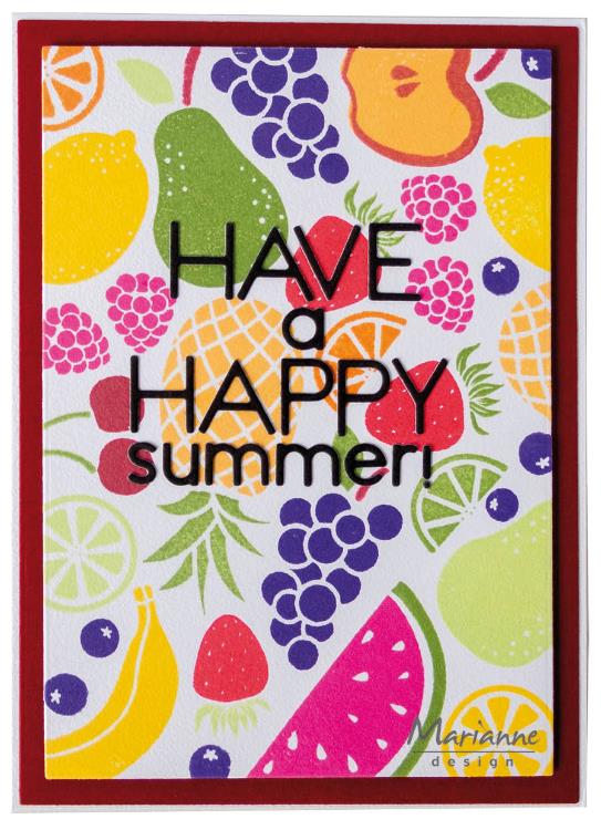 Šablona MD Craftables, Abeceda, dve vrsti