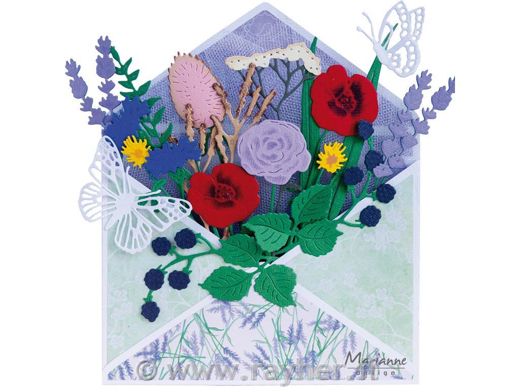 FUSTELLA MD CRAFTABLES, Fiori selvatici