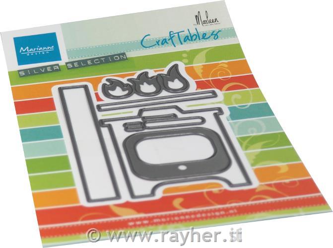 FUSTELLA MD CRAFTABLES, Stufa a legna