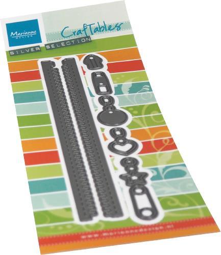 Craftables Cutting Die: Zipper