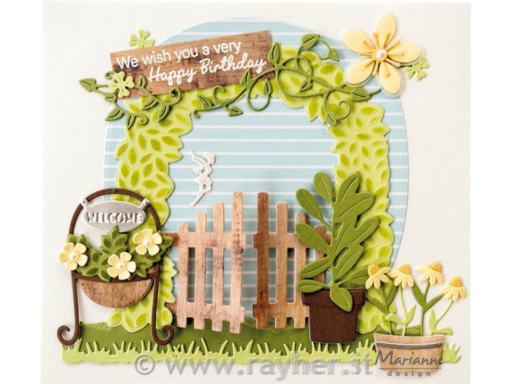 Fustella MD Craftable: Piante in vaso