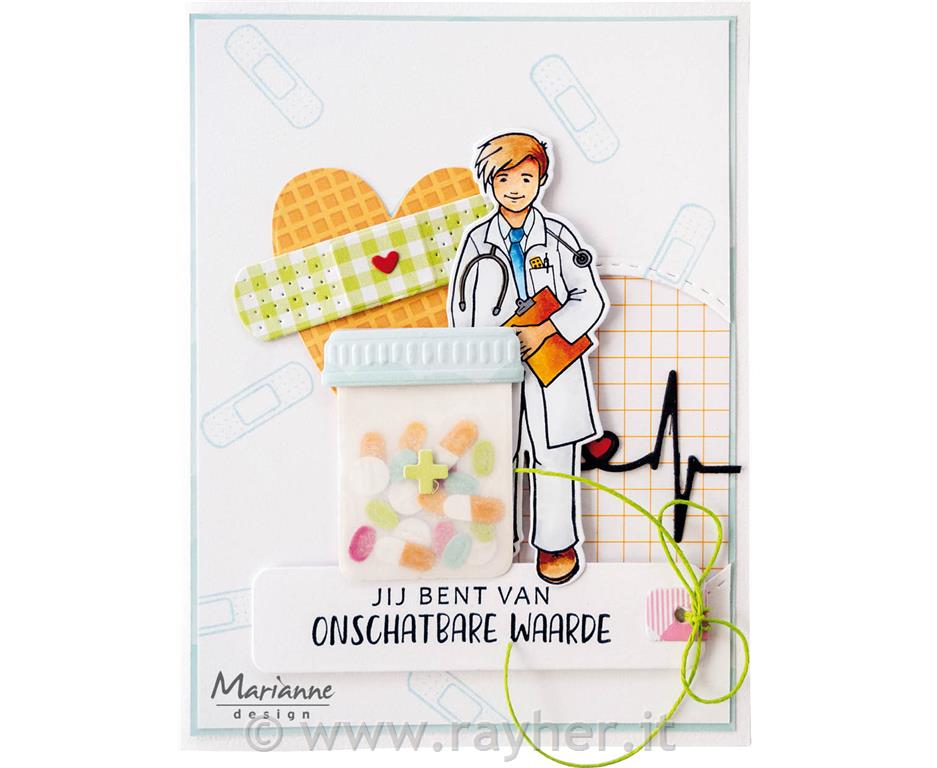 Fustella MD Craftable: Battito cardiaco