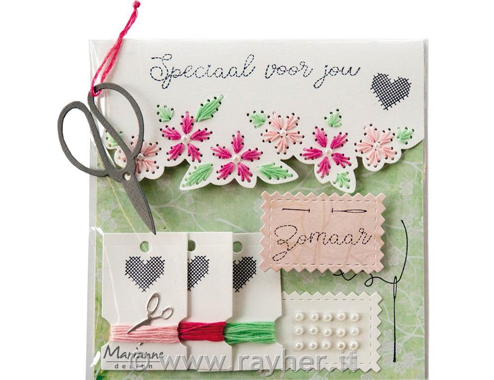 Fustella MD Craftable: Ricamo,Margherite