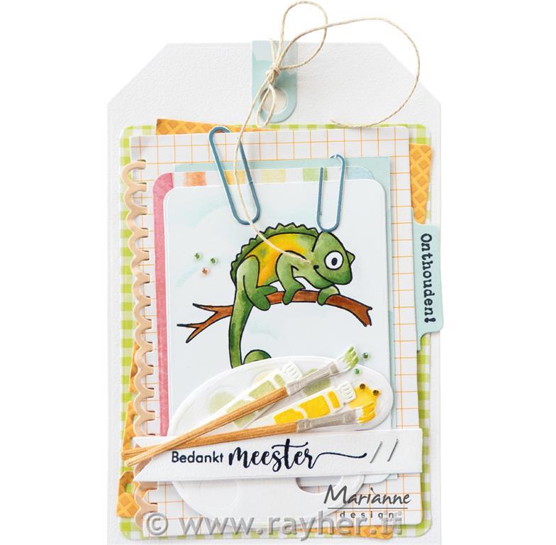 Šablona MD Craftable: Sponke za papir