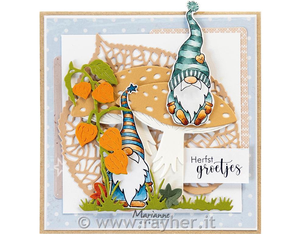 Šablona MD Craftable: Jesenski list