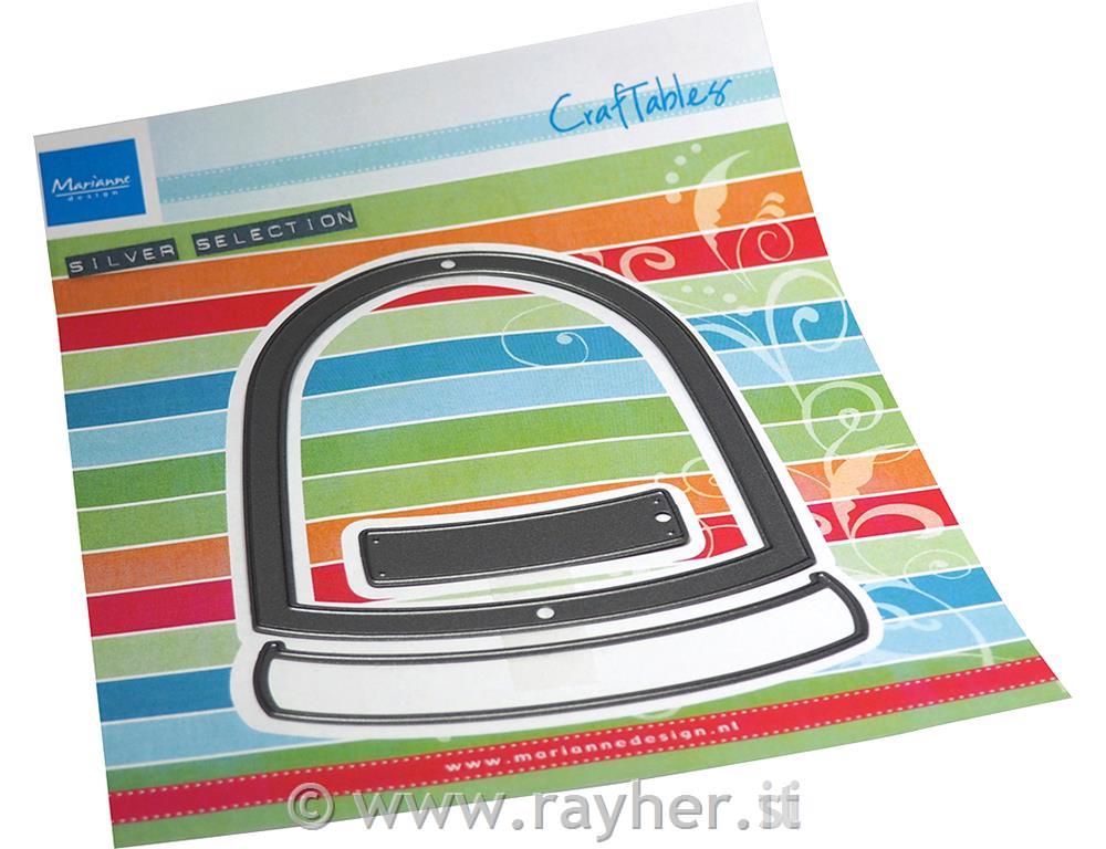 Fustella MD Craftable: Un globo di neve