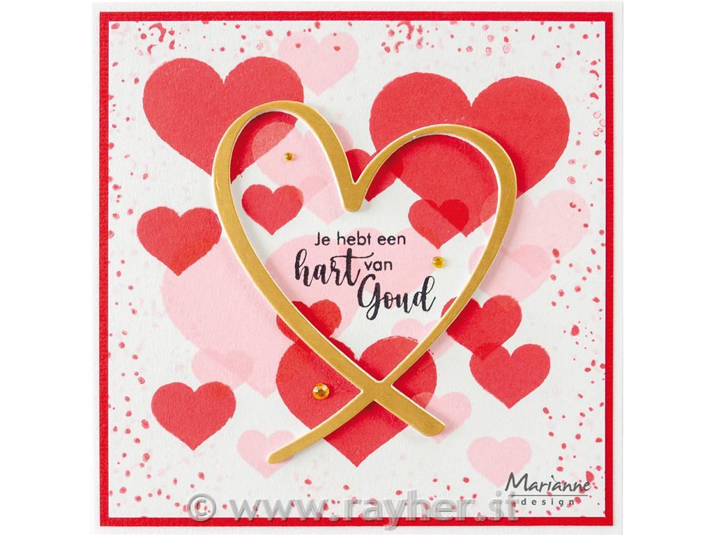 Fustella MD Craftable: Cuore aperto