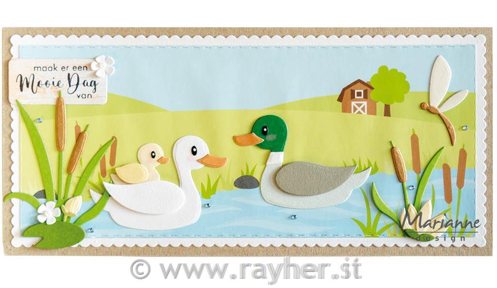 Šablona MD Craftable: Račke