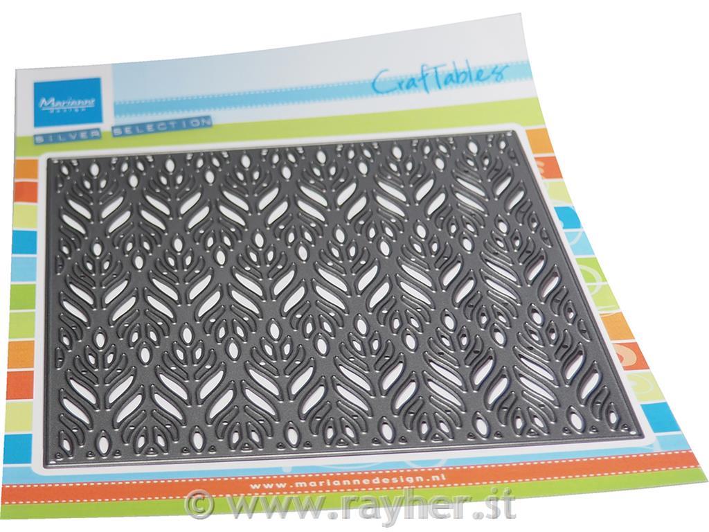 Fustella MD Craftable: Sfondo foglie