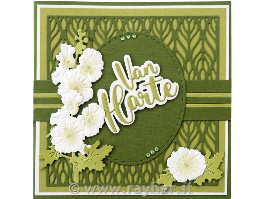 Fustella MD Craftable: Sfondo foglie