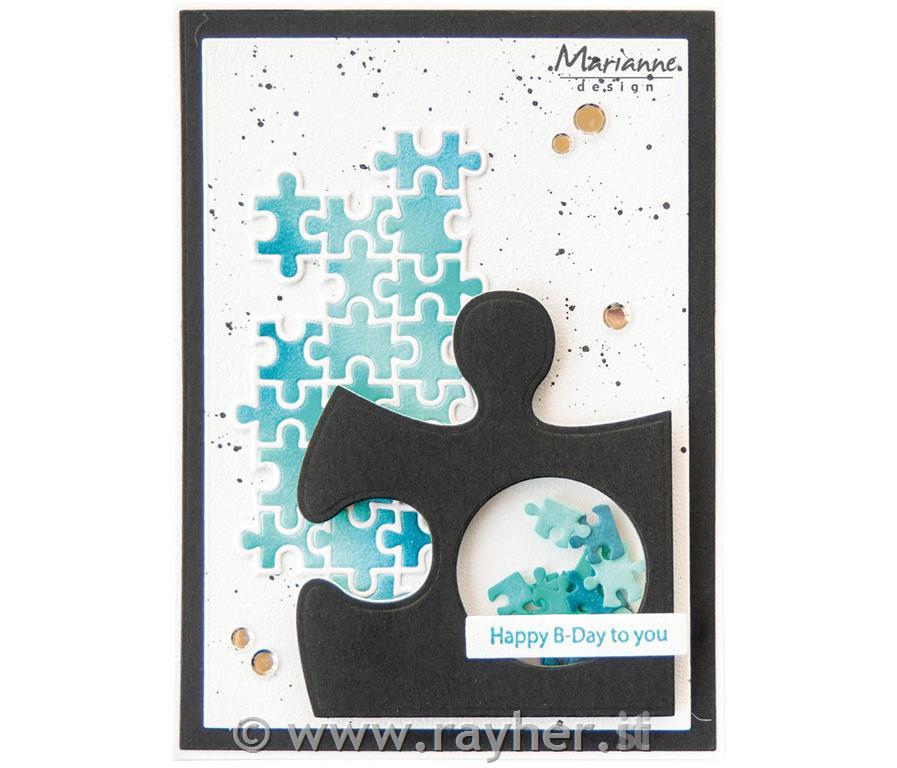 Fustella MD Craftable: Pezzi del puzzle