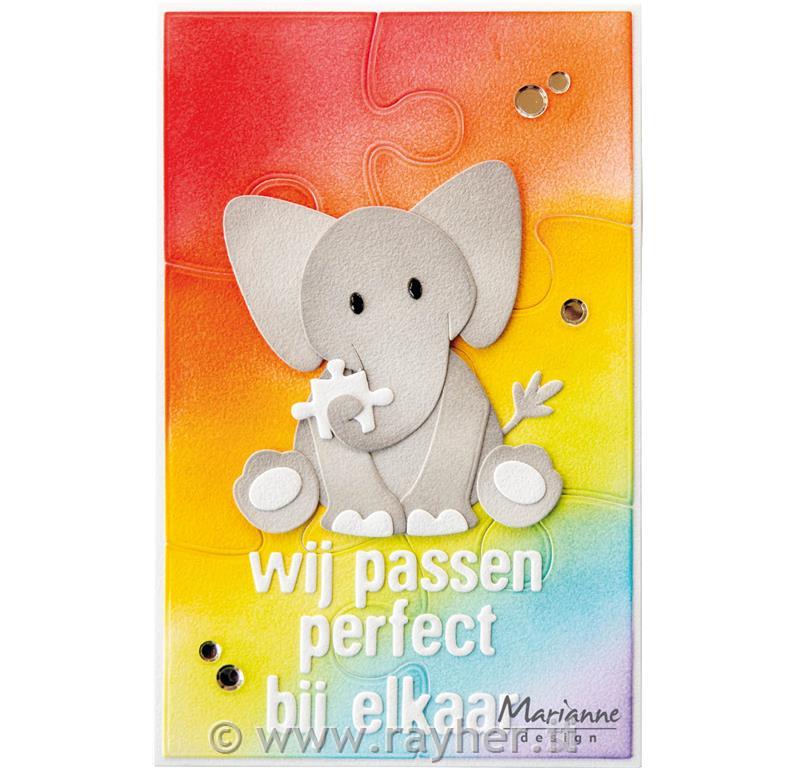 Fustella MD Craftable: Pezzi del puzzle